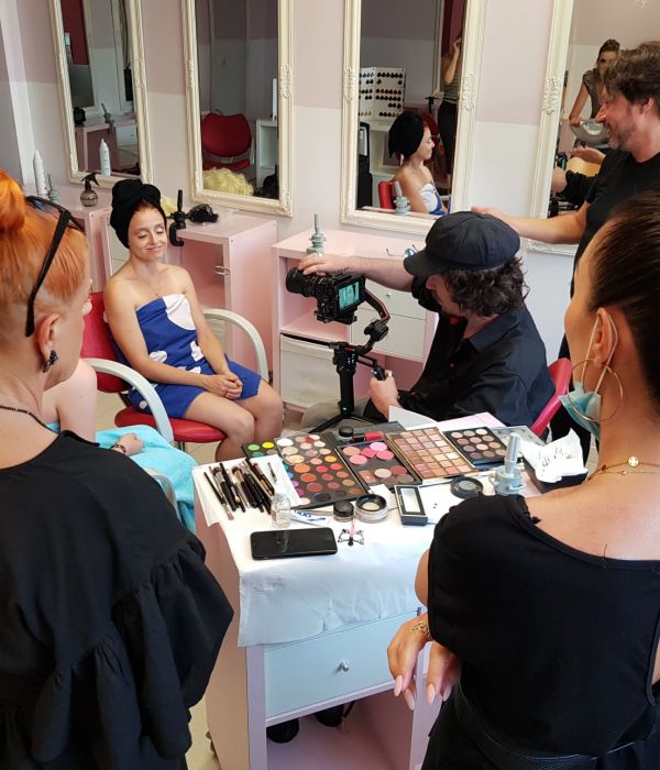 International Make up Academy set cinematografico per un giorno!