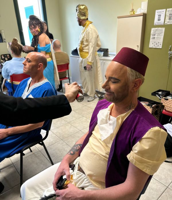 Anche quest'anno abbiamo avuto il piacere di collaborare con &ldquo;Geniattori del Dolo&rdquo; per il make up degli attori della rappresentazione ALADDIN