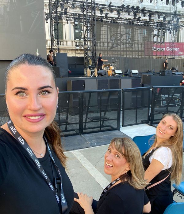 IMA presente al backstage del concerto dei Pooh in Piazza San Marco a Venezia, con tantissimi super ospiti!