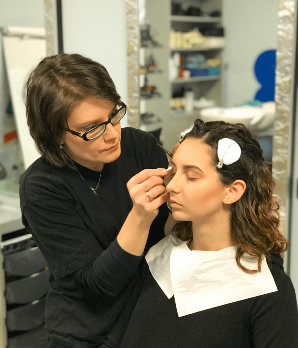 Alessia, Arianna, Debora e Ilaria del corso di make up artist visagista beauty consultant