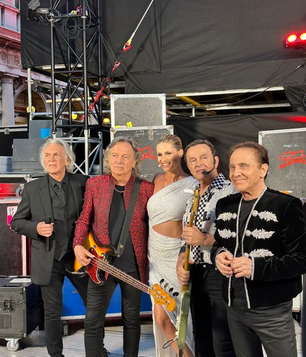 IMA presente al backstage del concerto dei Pooh in Piazza San Marco a Venezia, con tantissimi super ospiti!