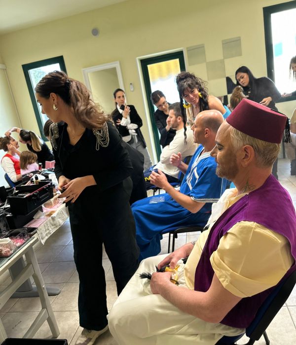 Anche quest'anno abbiamo avuto il piacere di collaborare con &ldquo;Geniattori del Dolo&rdquo; per il make up degli attori della rappresentazione ALADDIN